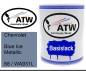 Preview: Chevrolet, Blue Ice Metallic, 68 / WA931L: 1L Lackdose, von ATW Autoteile West.